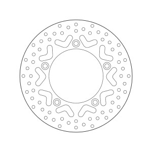 Disque de frein BREMBO Série Oro fixe - 68B40794