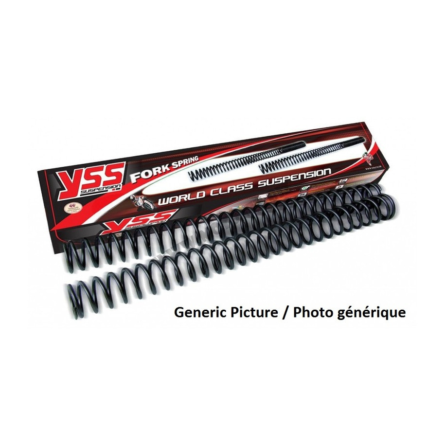 Ressorts de fourche YSS Showa 49mm HP pour pilotes 85-95kg Honda CRF450R