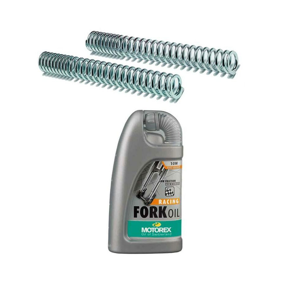 Kit ressort de fourche BITUBO tarage 0,8 avec huile de fourche MOTOREX Yamaha XJ6 N, Diversion