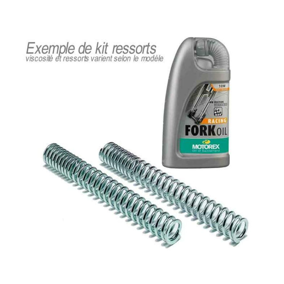 Kit ressort de fourche BITUBO tarage 0,9 avec huile de fourche MOTOREX Honda CBR600RR