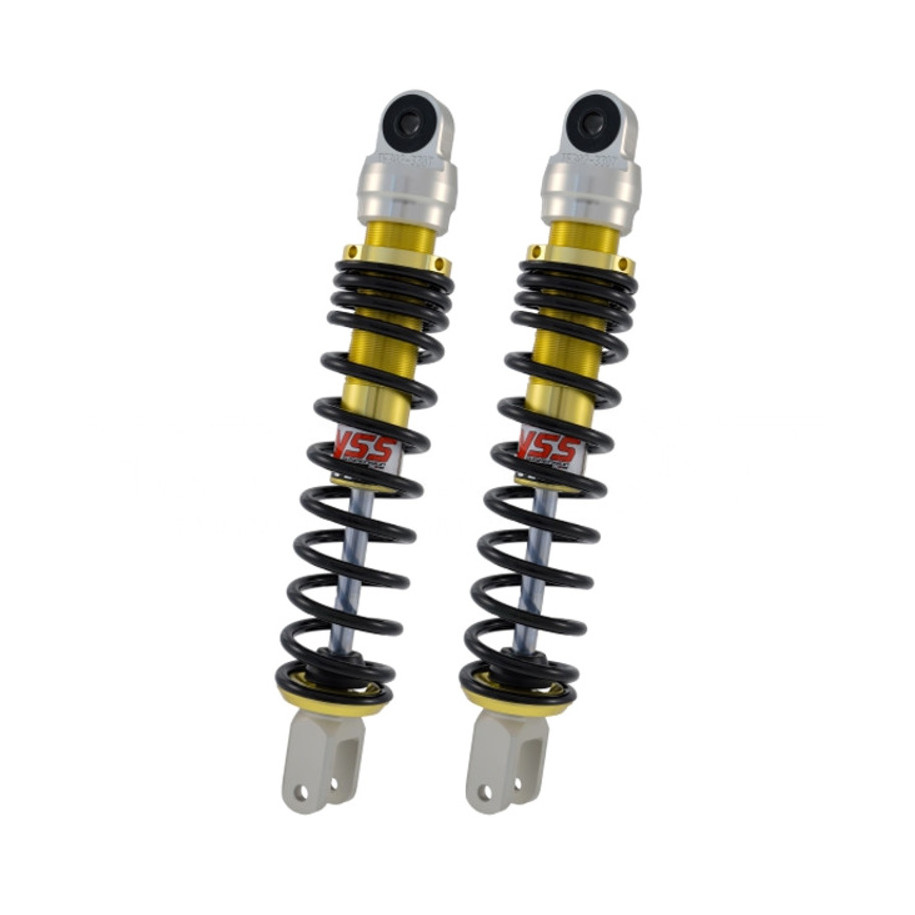 Bi-amortisseur arrière YSS TE302 EcoLine - or/rouge