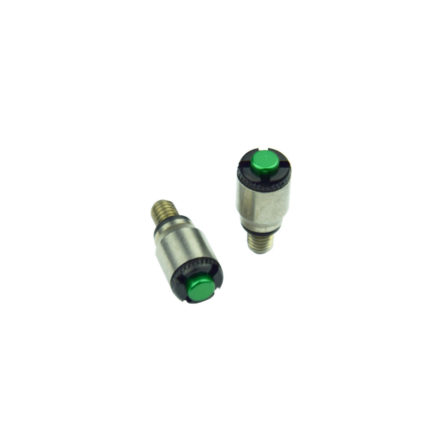 Purgeur de fourche SCAR vert M5x0,8mm fourches KYB/Showa
