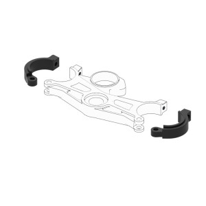 Support té de fourche pour demi-guidon bracelets LIGHTECH - BMW S1000RR