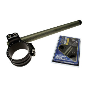 Guidons bracelet RENTHAL Original Ø53mm hauteur +0mm déport +40mm/7° noir