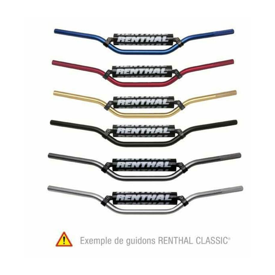 Guidon RENTHAL MX/Enduro 7/8" 701 Honda CRF150/230