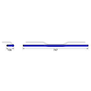 Guidon HIGHSIDER pro X-Bar Drag Bar XD1