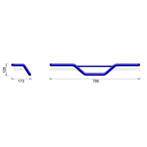 Guidon HIGHSIDER pro Cross MX2
