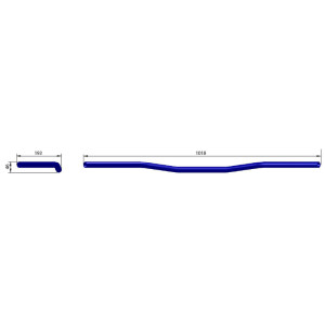 Guidon HIGHSIDER pro Wide Bar L11
