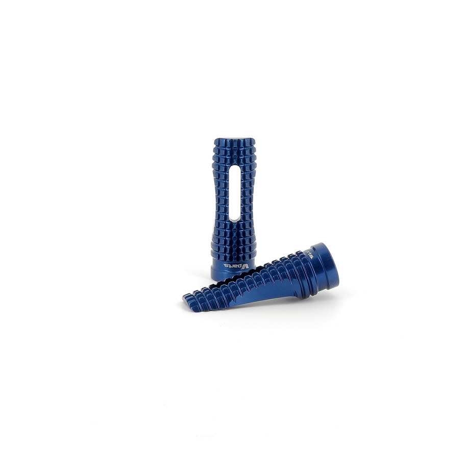 Reposes-pied V PARTS Racing Evo 2 bleu