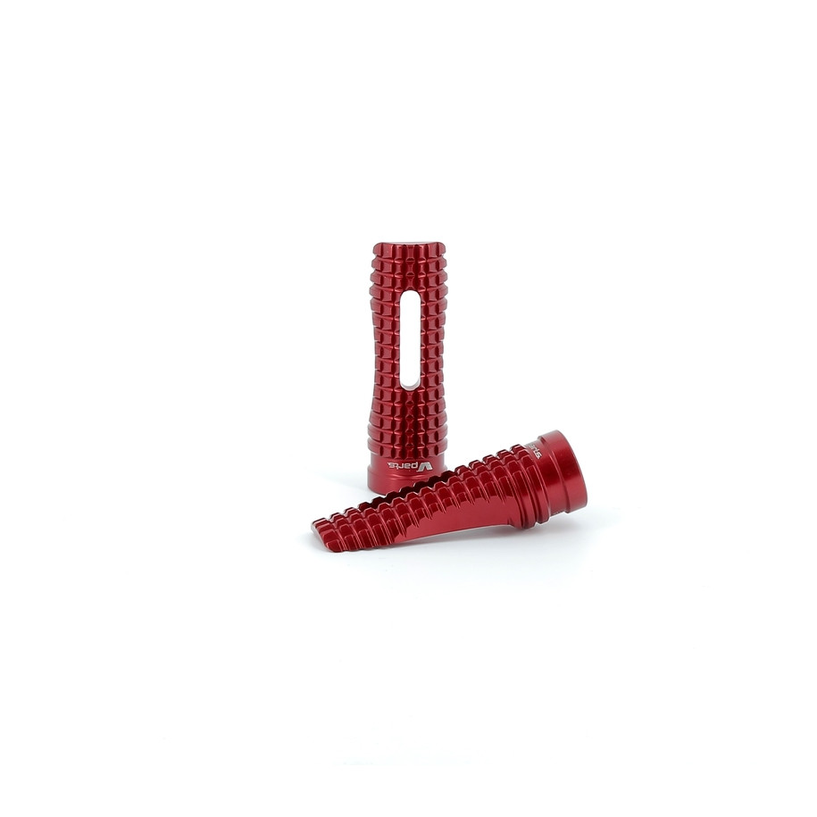 Reposes-pied V PARTS Racing Evo 2 rouge
