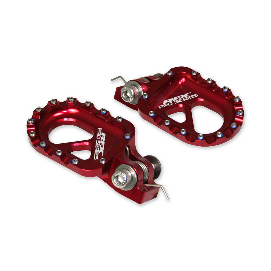 Repose-pieds en aluminium CNC trial RFX Pro (Noir) universel - Gas Gas/Beta/Sherco/Montesa