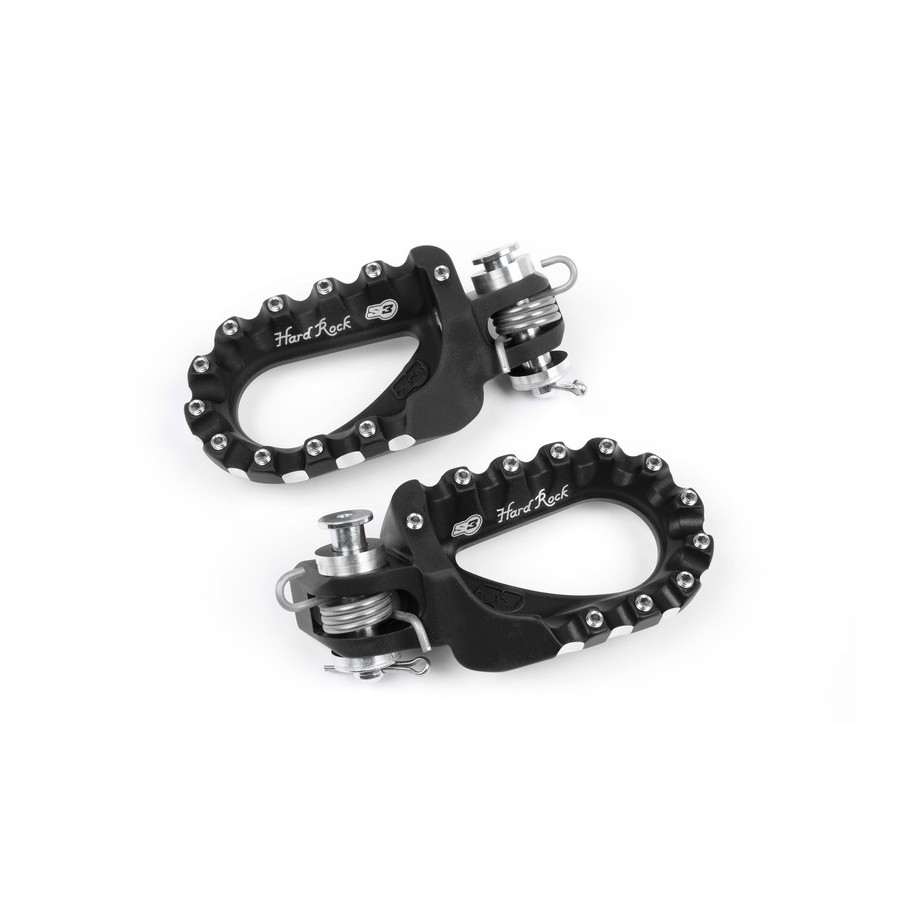 Repose-pieds S3 Hard Rock Enduro aluminium noir Repose-pieds S3 Hard Rock Enduro aluminium noir