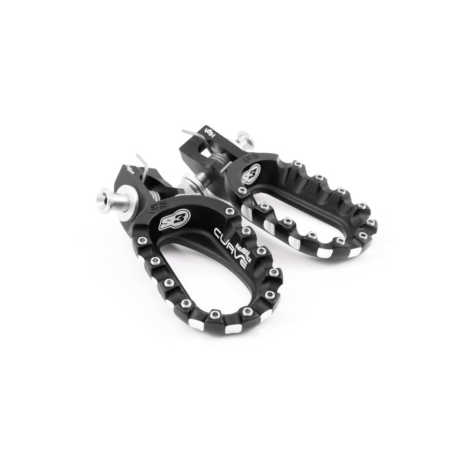 Repose-pieds S3 Curve Low noir KTM/Husqvarna