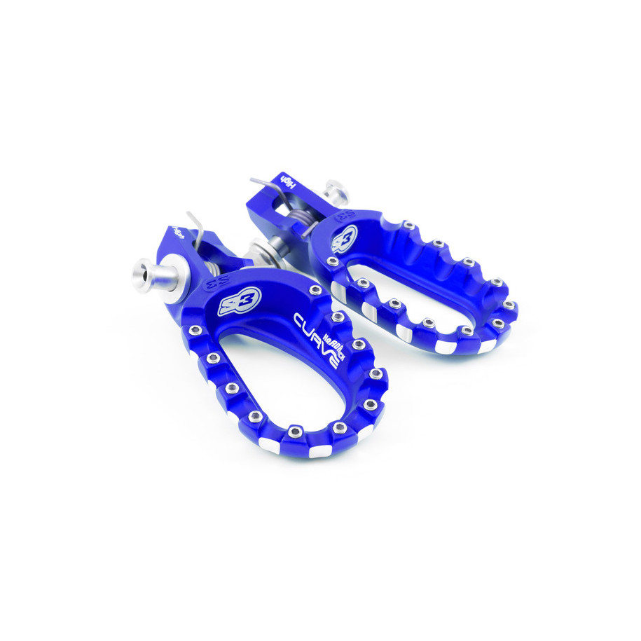 Repose-pieds S3 Curve High bleu KTM/Husqvarna