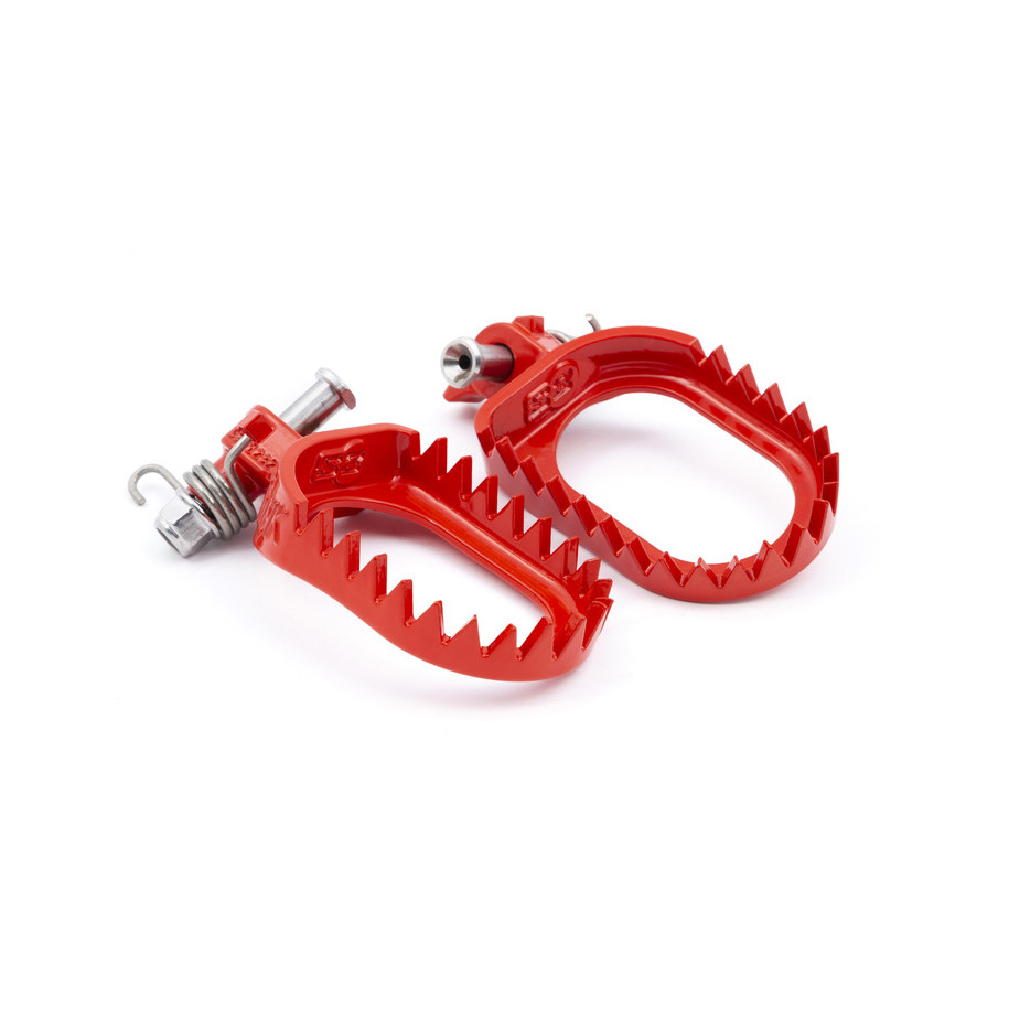 Repose-pied S3 Punk acier rouge KTM/Husqvarna