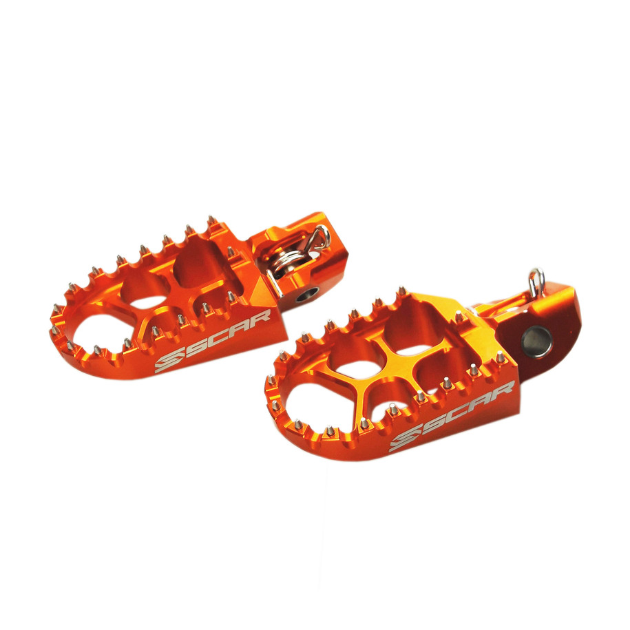 Repose-pieds SCAR Evo orange