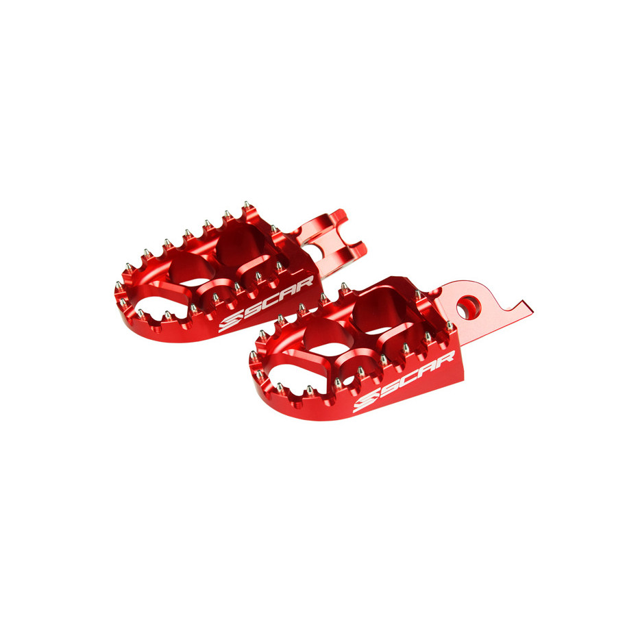 Repose-pieds SCAR Evo rouge