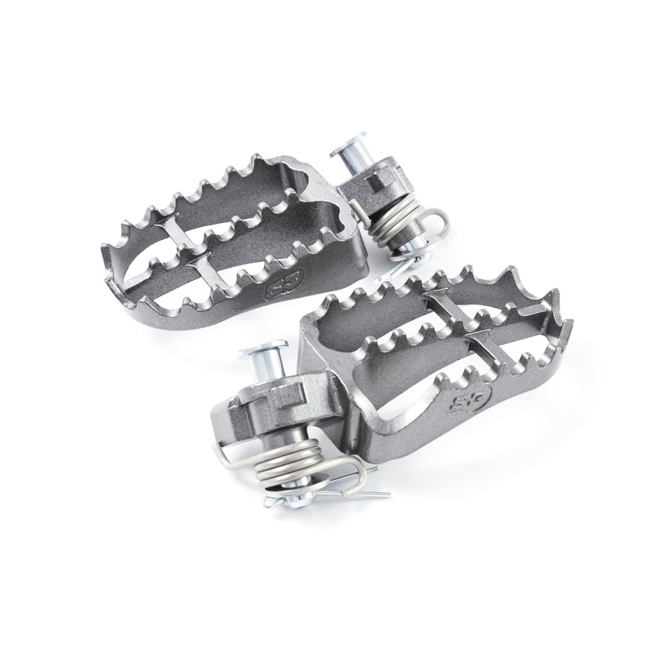 Repose-pieds S3 Hard Rock Enduro acier titane
