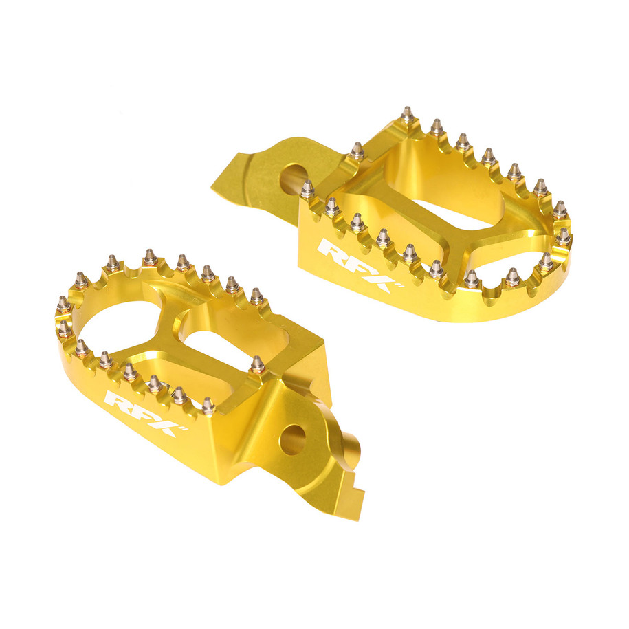 Repose-pieds RFX Pro (Jaune) - Pour Suzuki RMZ250/450