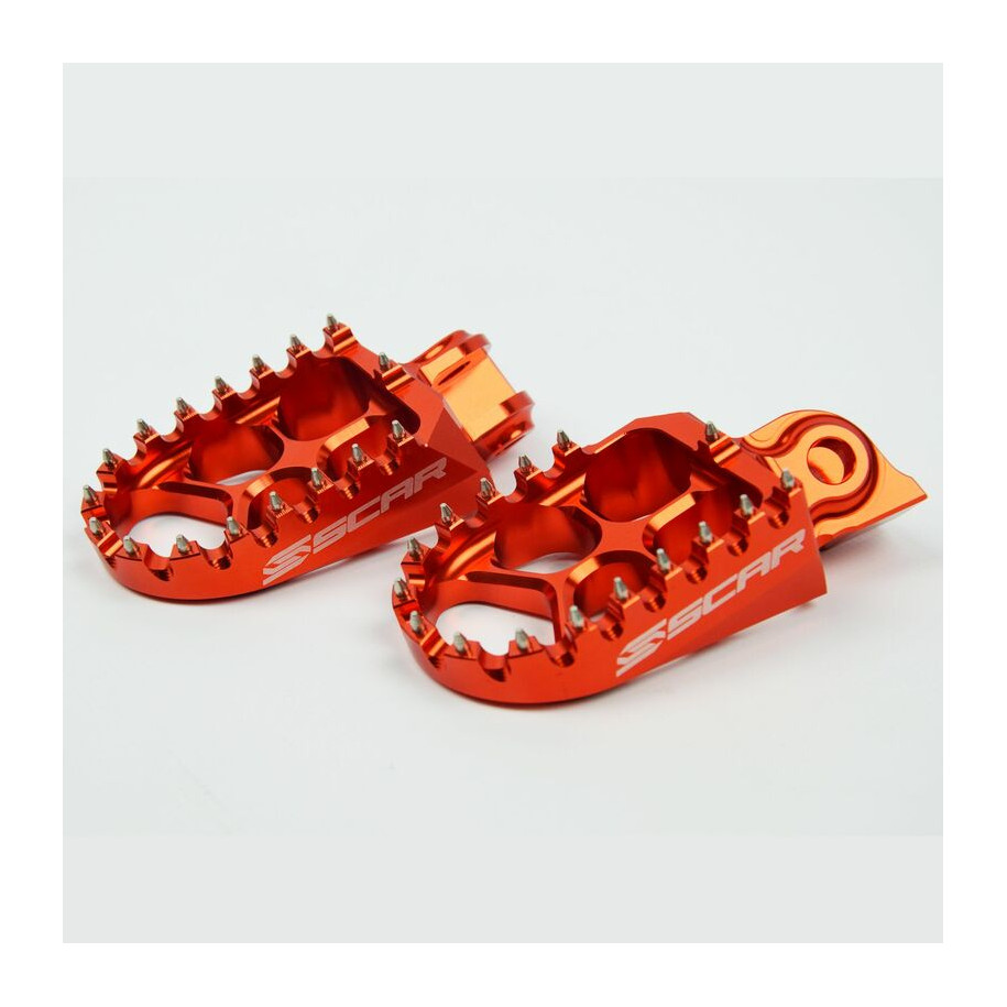 Repose-pieds SCAR Evo orange
