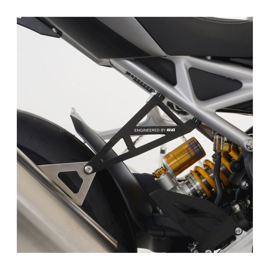 Support d´échappement R&G RACING noir - Triumph Speed Triple 1200 RS/RR