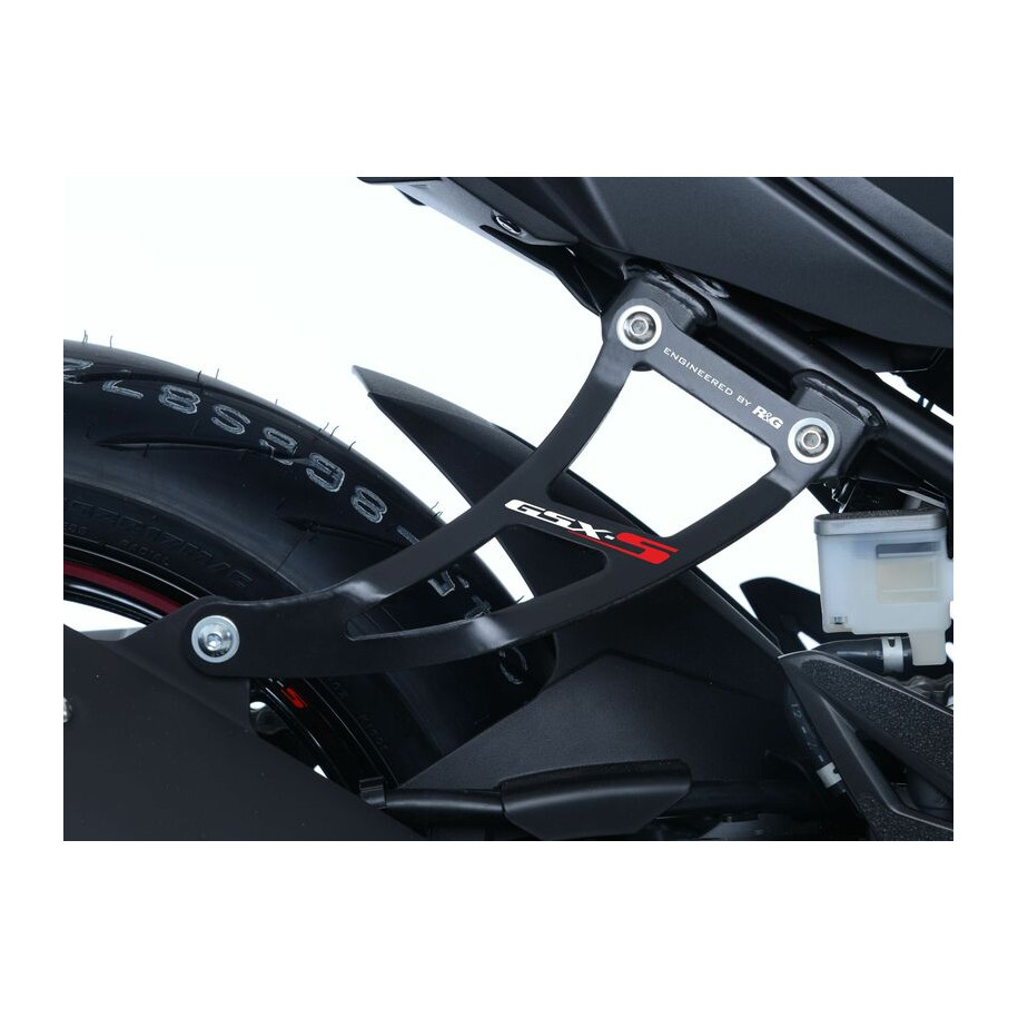 Kit suppression repose-pieds arrière R&G RACING noir Suzuki GSX-S750