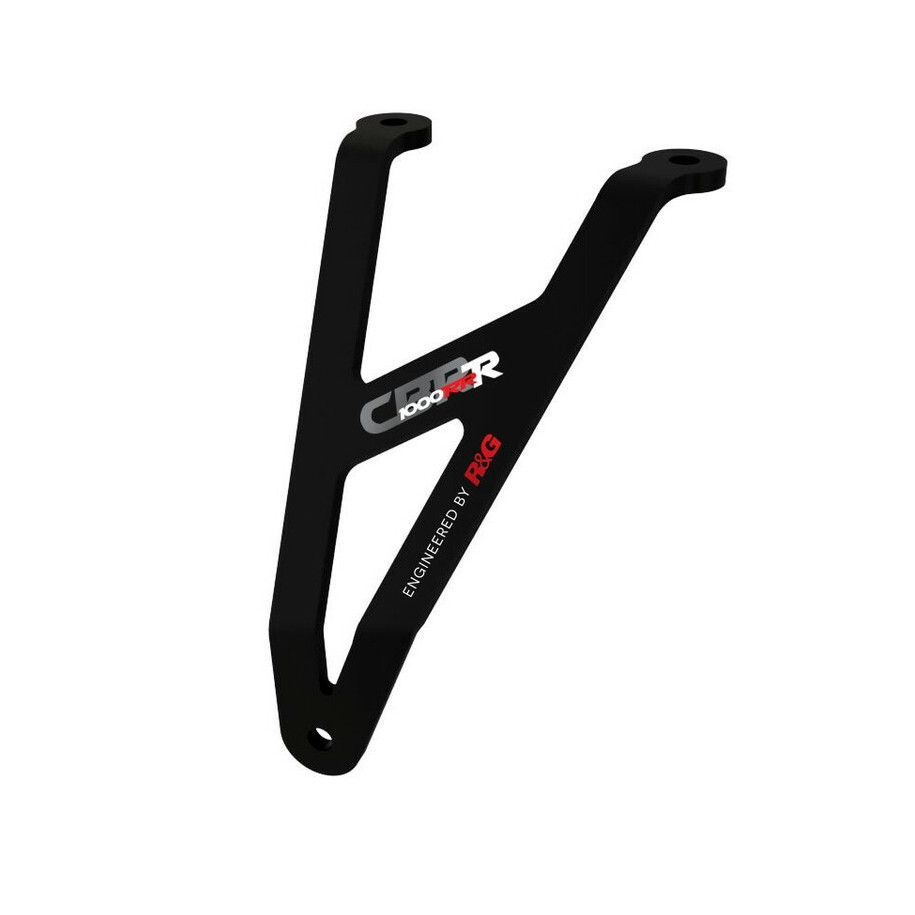 Patte de fixation de silencieux R&G RACING noir Honda CBR1000R-RR