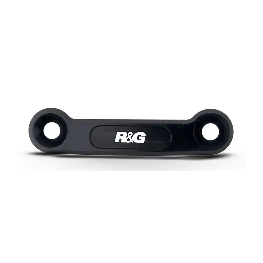 Cache orifice reposes-pied arrière R&G RACING noir