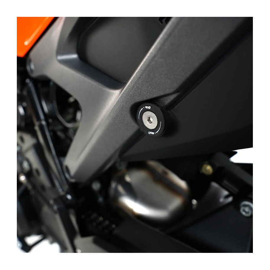 Caches orifices de repose-pieds arrière R&G RACING