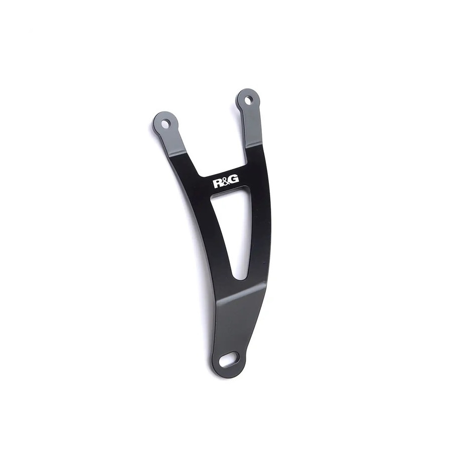 Kit support d´échappement et cache orifices de reposes-pieds R&G RACING