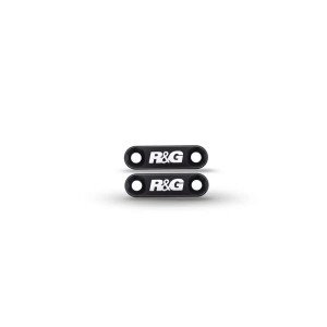 Cache orifice reposes-pied arrière R&G RACING noir