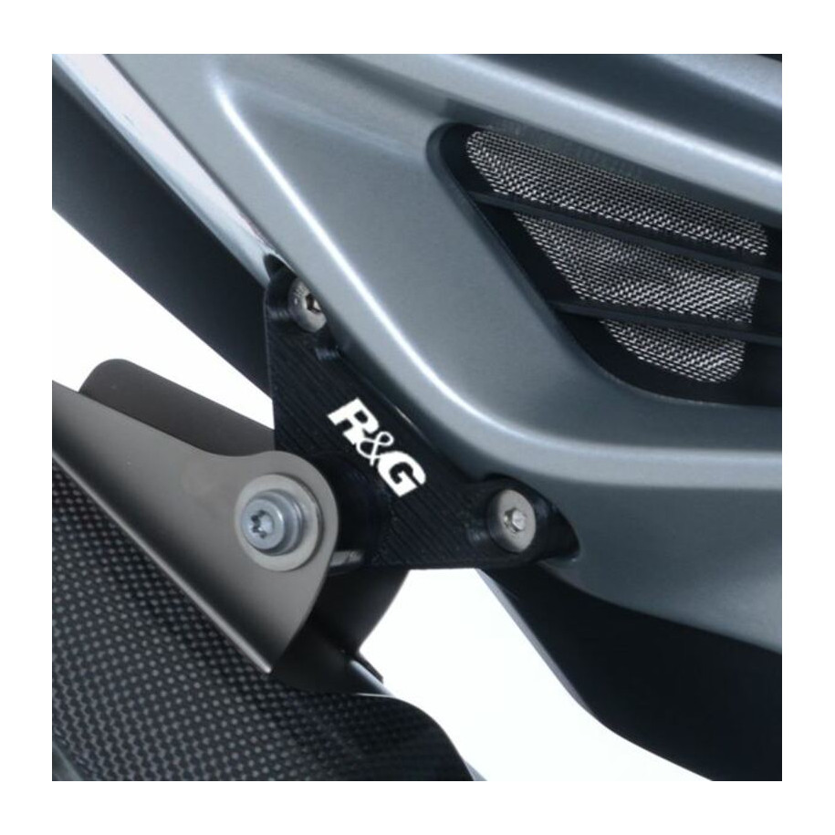 Patte de fixation de silencieux R&G RACING noir KTM Duke 790