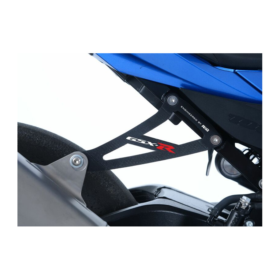 Patte de fixation de silencieux R&G RACING noir Suzuki GSX-R1000