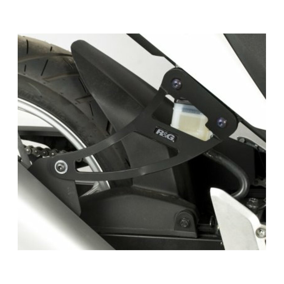 Patte de fixation de silencieux R&G RACING noir Honda