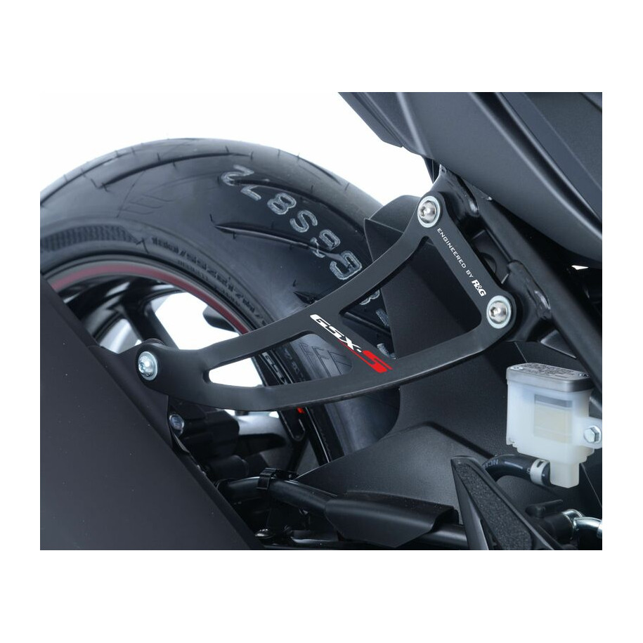 Patte de fixation de silencieux R&G RACING noir Suzuki GSX-S750