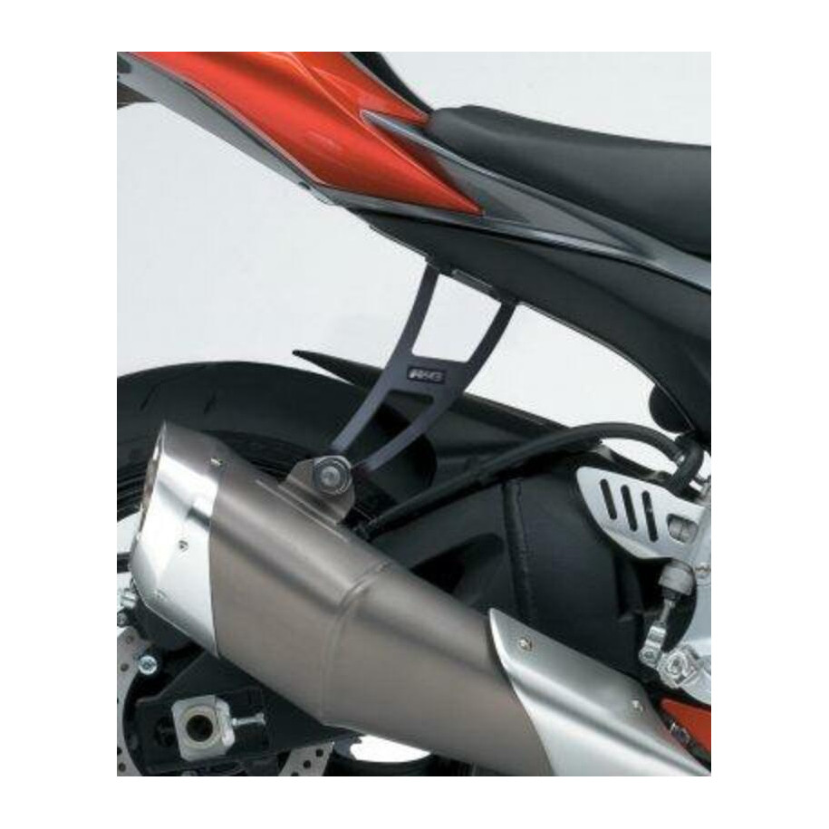 Patte de fixation de silencieux R&G RACING noir Suzuki GSX-R600/750