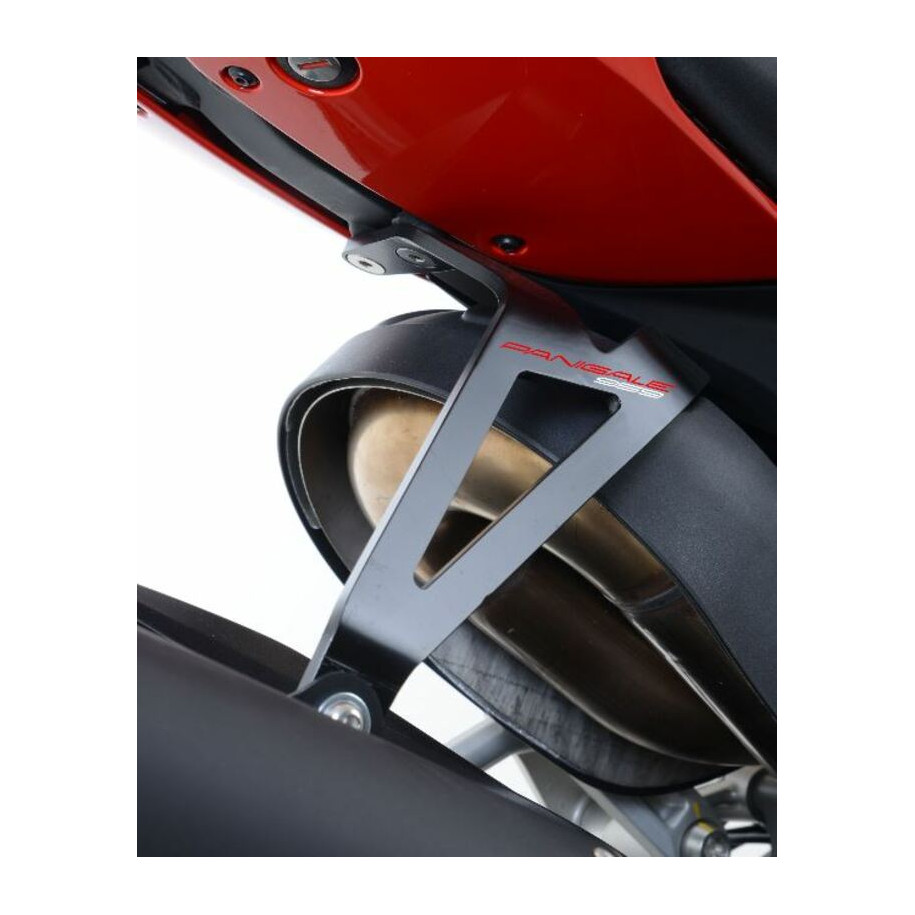 Patte de fixation de silencieux R&G RACING noir Ducati 959 Panigale