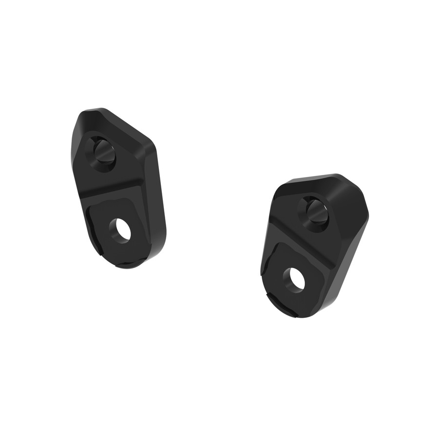 Kit supports de repose pieds LIGHTECH réglable noir
