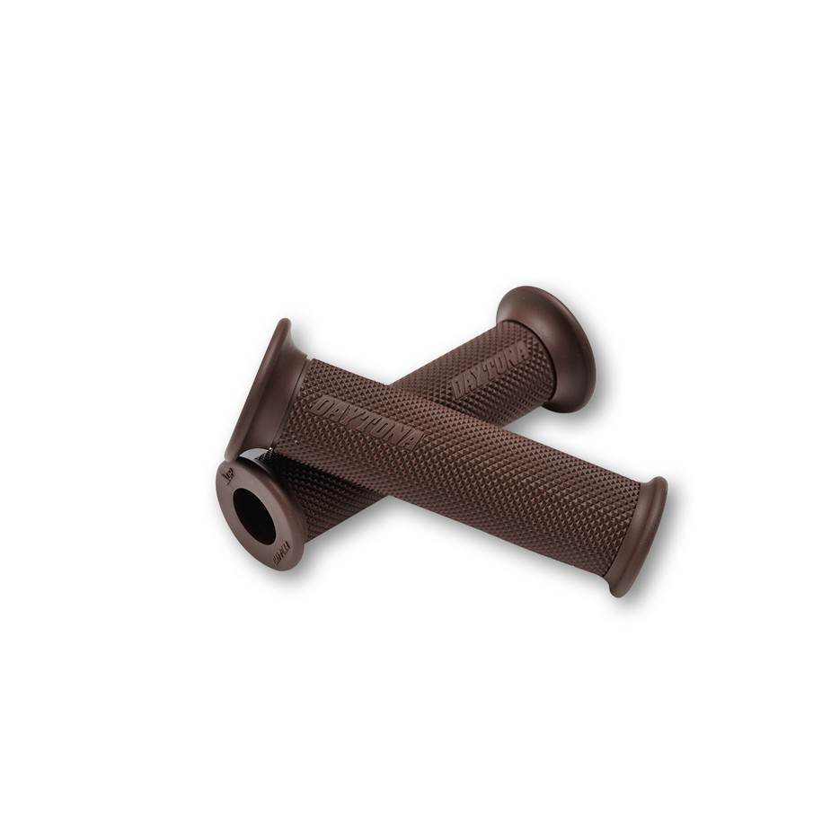 DAYTONA Grips GGD-BASE, Brown, 7/8, Open End