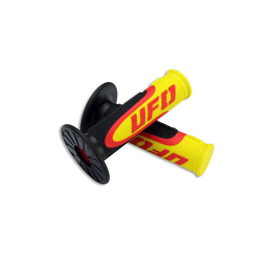 Revêtements UFO Axiom noir/jaune/rouge