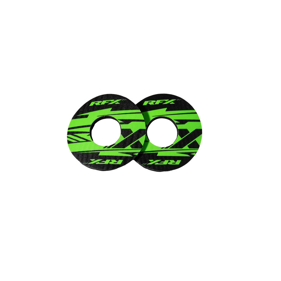 Paire de donuts de poignée RFX sport (X Vert)