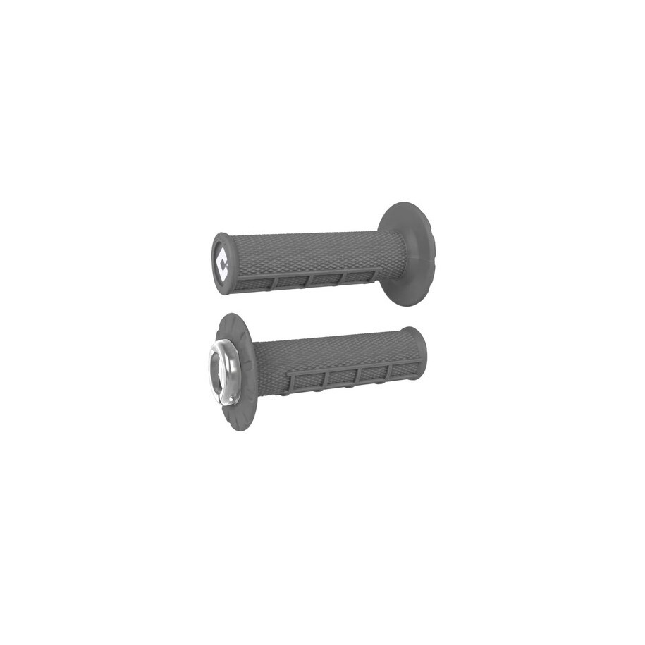 Rêvetements ODI ATV v2.1 Lock-On semi-gaufré - gris/graphite