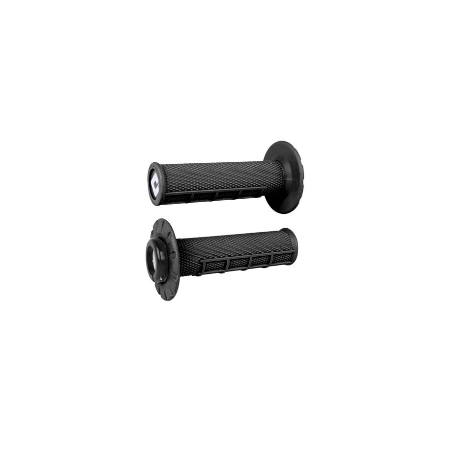 Rêvetements ODI ATV v2.1 Lock-On semi-gaufré - noir/noir
