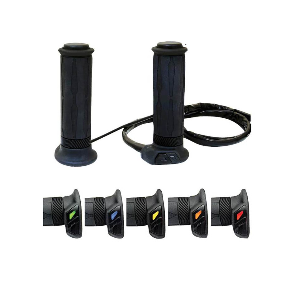 KOSO HG 13 Poignées chauffantes 7/8 " + 1 " L120mm