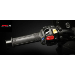 KOSO HG 13 Poignées chauffantes 7/8 " + 1 " L120mm