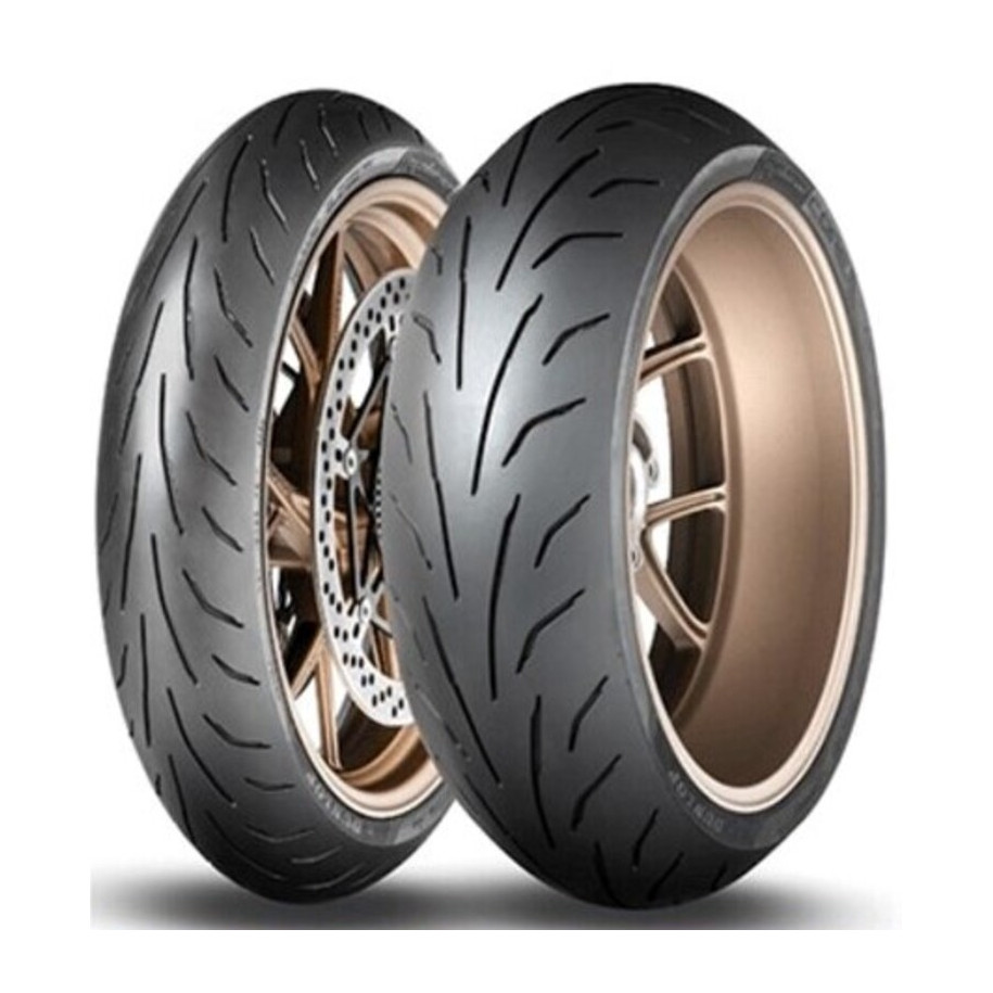 Pneu DUNLOP QUALIFIER CORE 180/55 ZR 17 (73W) TL