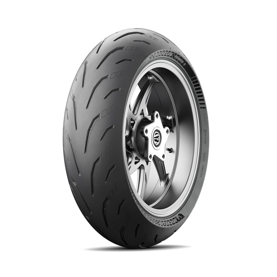 Pneu MICHELIN POWER 6 180/55 ZR 17 M/C (73W) TL