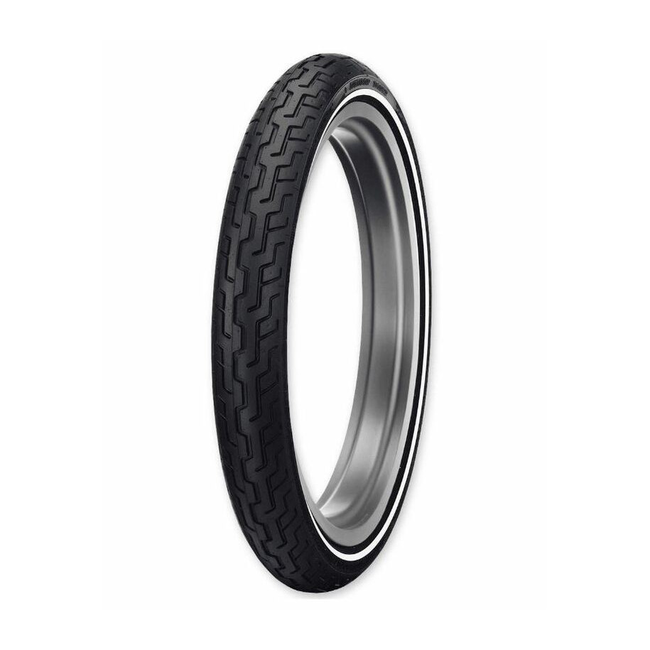 Pneu DUNLOP D402F WWW (HARLEY-D) Flancs Blancs Larges MT90 B 16 M/C 72H TL