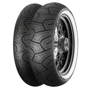 Pneu CONTINENTAL CONTILEGEND WW Flancs Blancs 130/90-16 M/C 67H TL