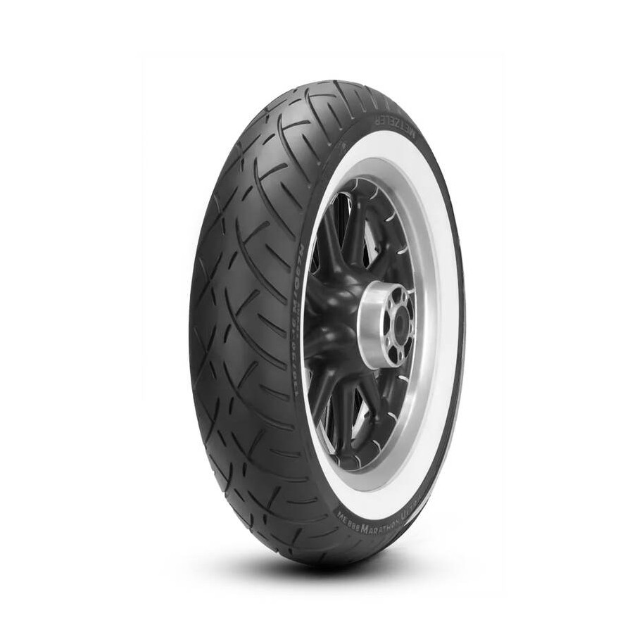 Pneu METZELER ME 888 MARATHON ULTRA (F) WW Flancs Blancs MT90 B 16 M/C 72H TL